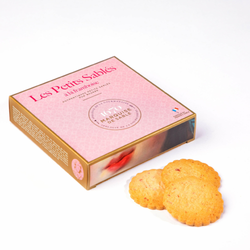 Étui - Sablés aux pépites de framboise