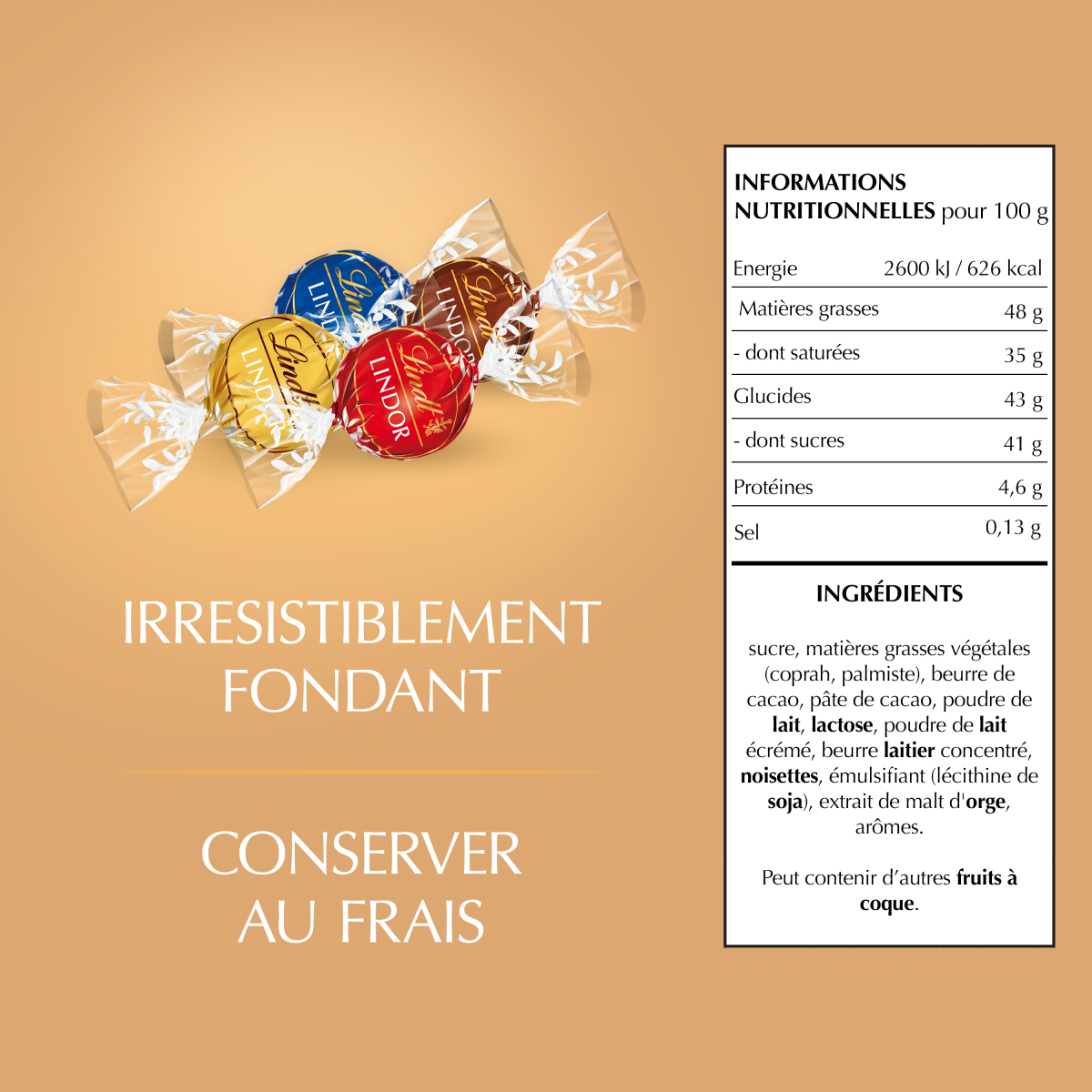 Cornet LINDOR - Assorti Inconique 562g – Image 5