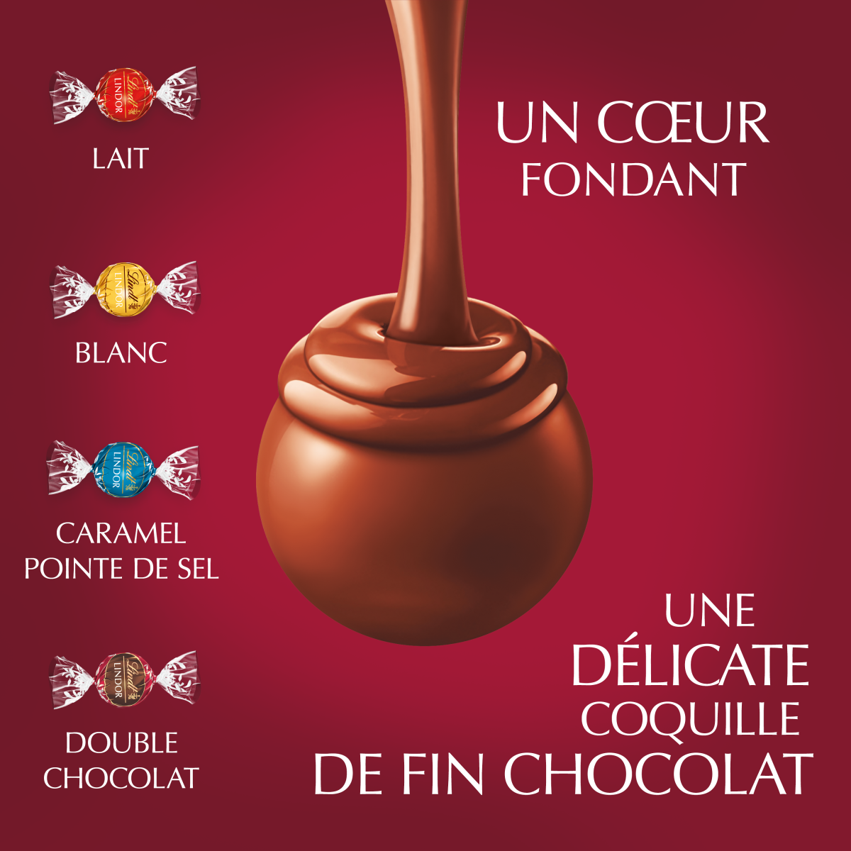 Cornet LINDOR - Assorti Gourmand 562g – Image 2