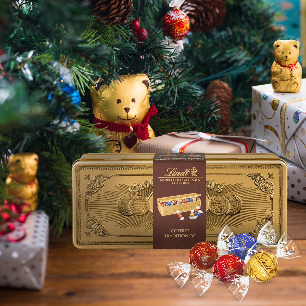 Boîte métal LINDOR Tradition – Image 4