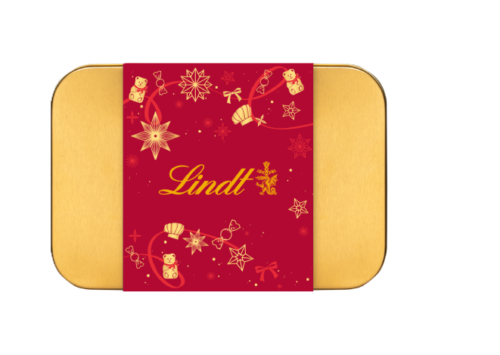 Boîte métal LINDOR Noël