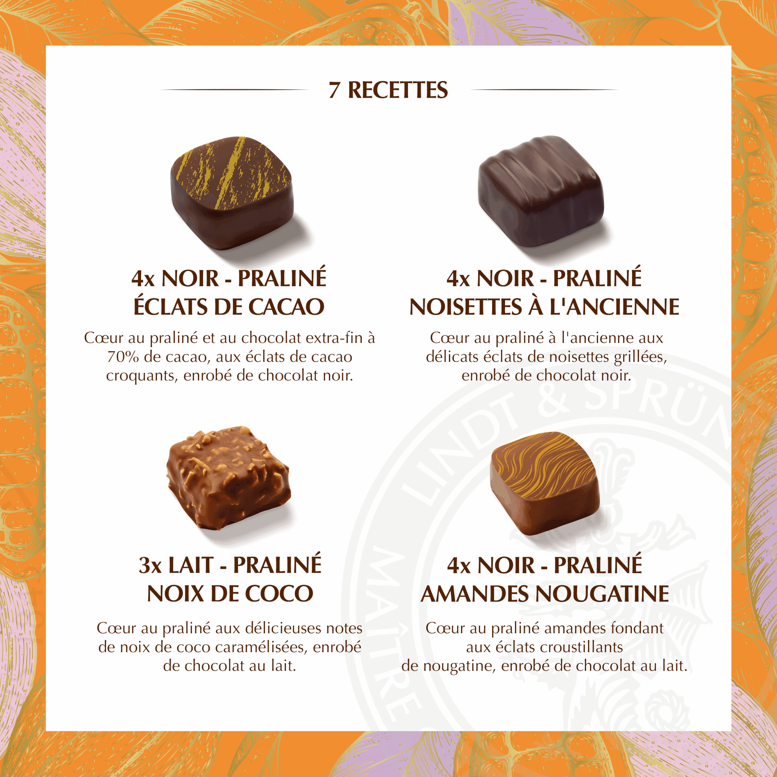 Pralines 16 bouchées - 154g – Image 4