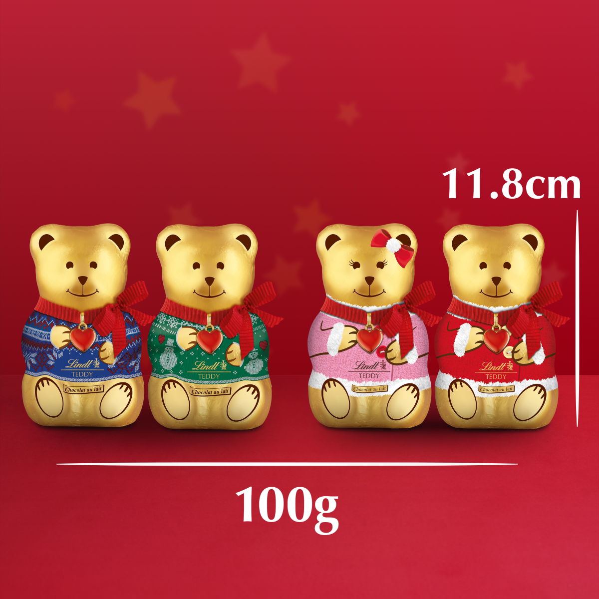 Lindt Teddy - Moulage lait 100 g – Image 6