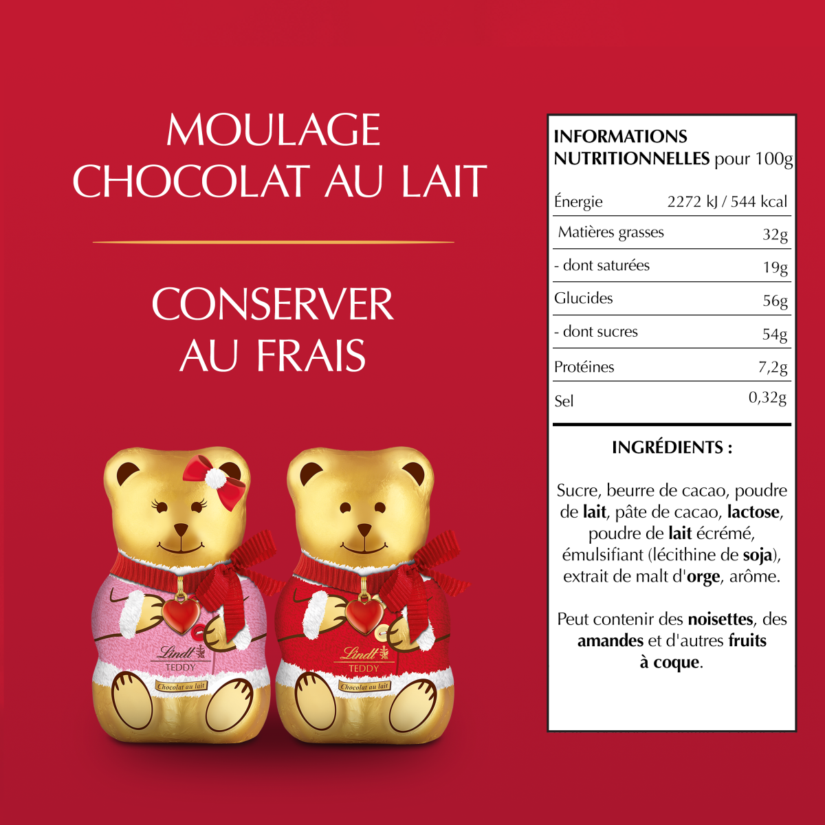 Lindt Teddy - Moulage lait 100 g – Image 5
