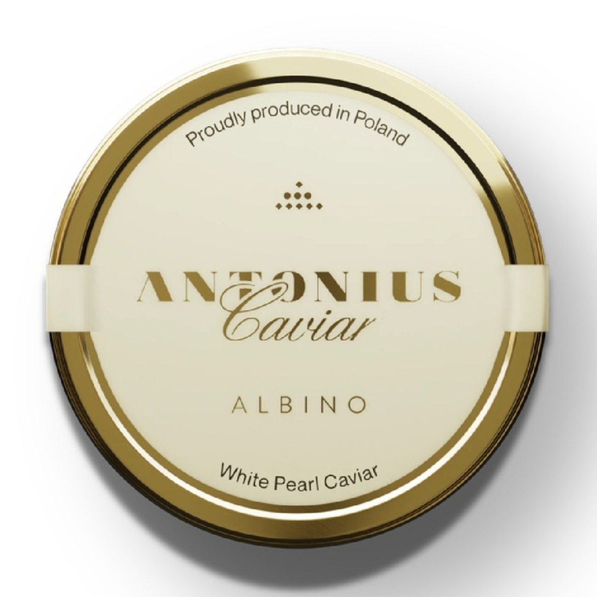 Antonius Caviar Albino, boîte