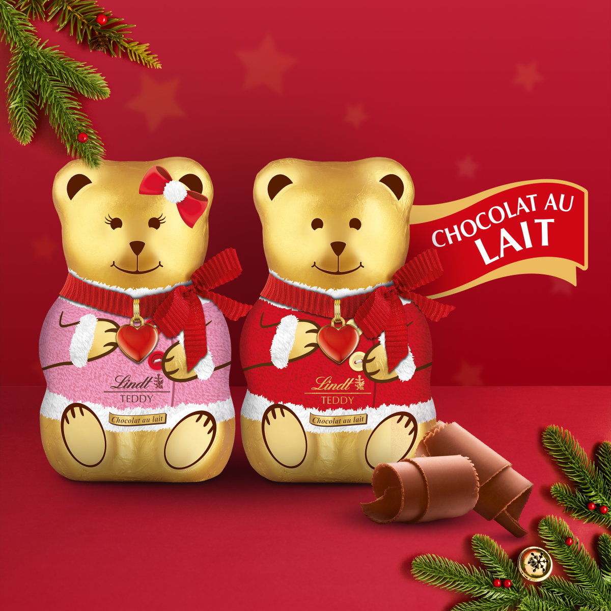 Lindt Teddy - Moulage lait 100 g – Image 2