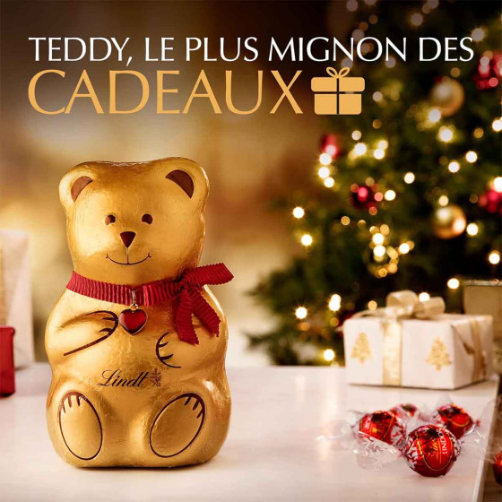 Lindt Teddy - Boîte métal lait 400 g – Image 3