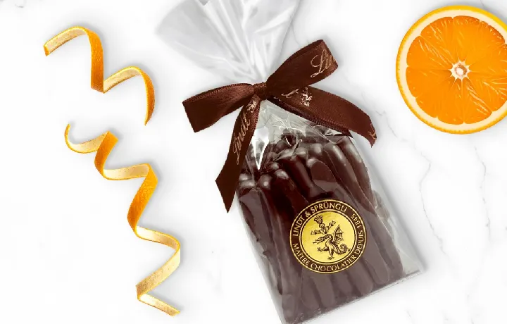 Lindt Signature - Orangettes noir 130 g