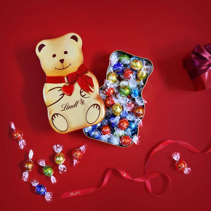 Lindt Teddy - Boîte métal lait 400 g – Image 4